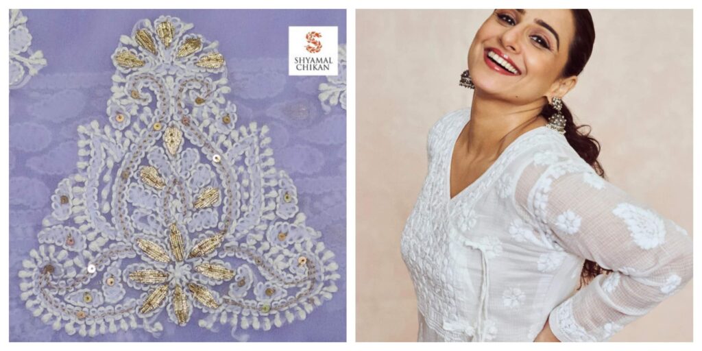 Chikan kari Indian textiles and fabrics