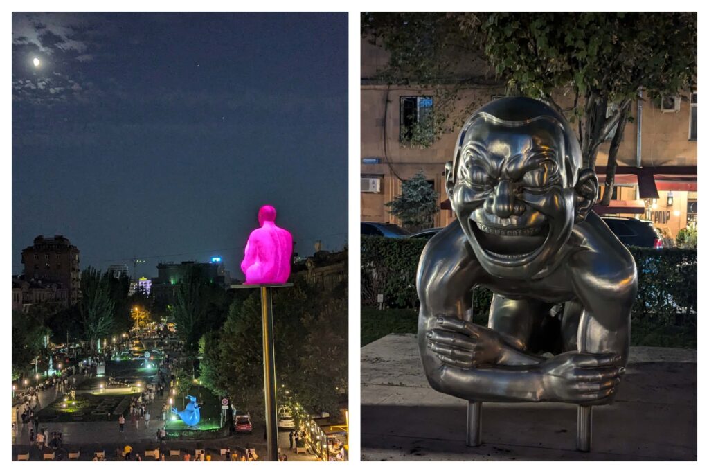 statues of yerevan