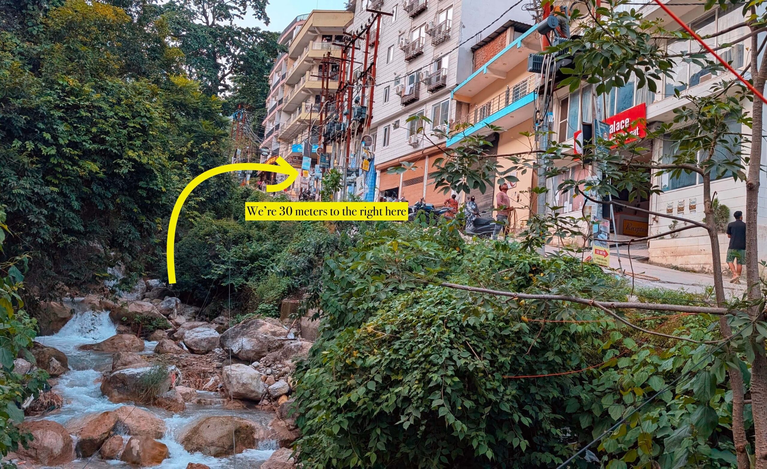 Secret Waterfall Road, Rishikesh